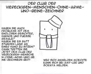 Der Club Der Viereckigen-menschen-ohne-hände-und-füße-maler