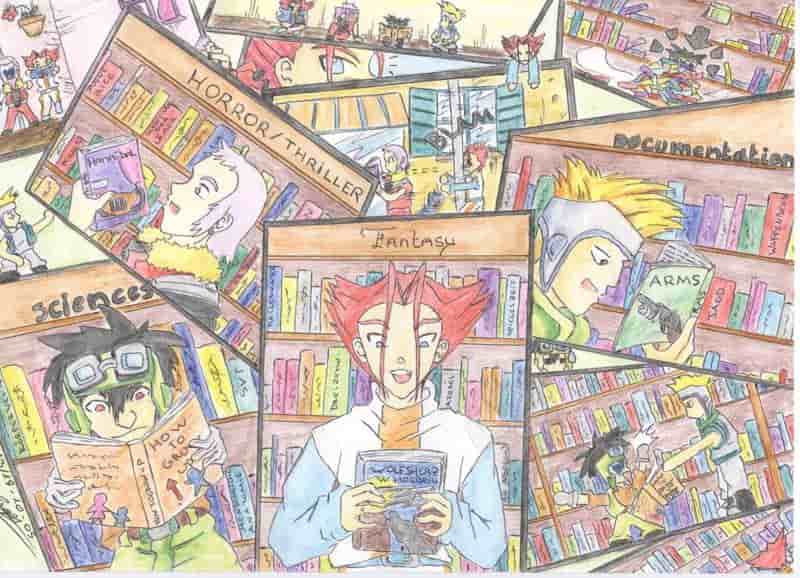 ausflug in die büxherhandlung