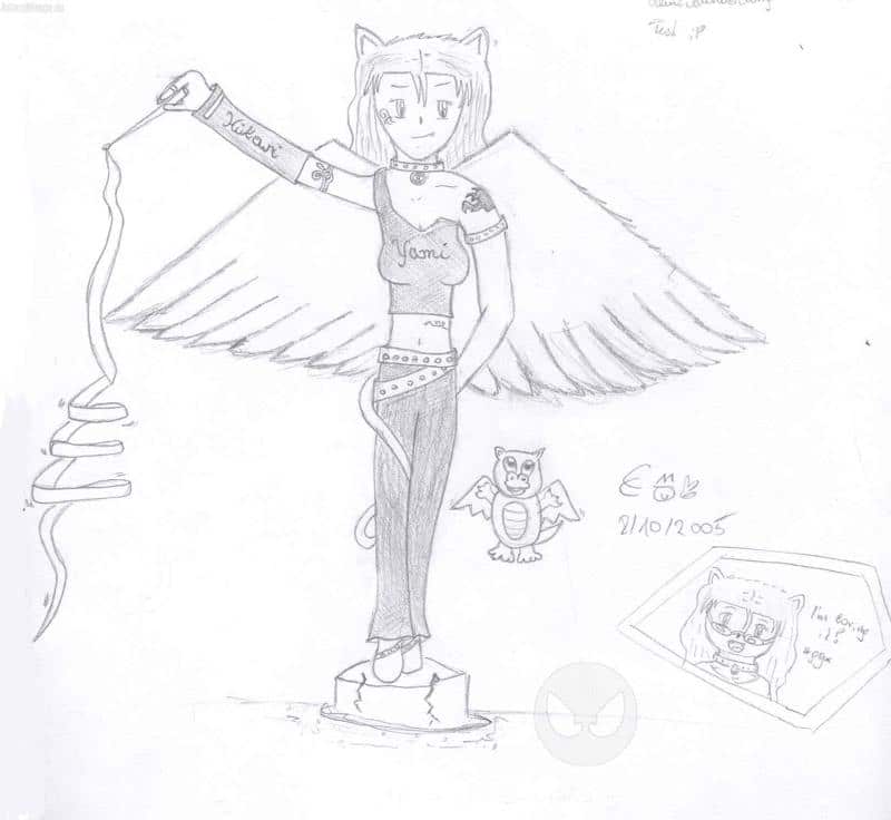 Goku12 in ihren perfekten Anime Style x3