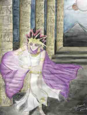 Yami in egyptian night