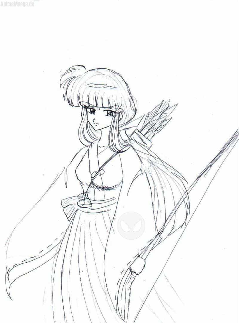 Kikyou...Skizze &lt;_&lt;