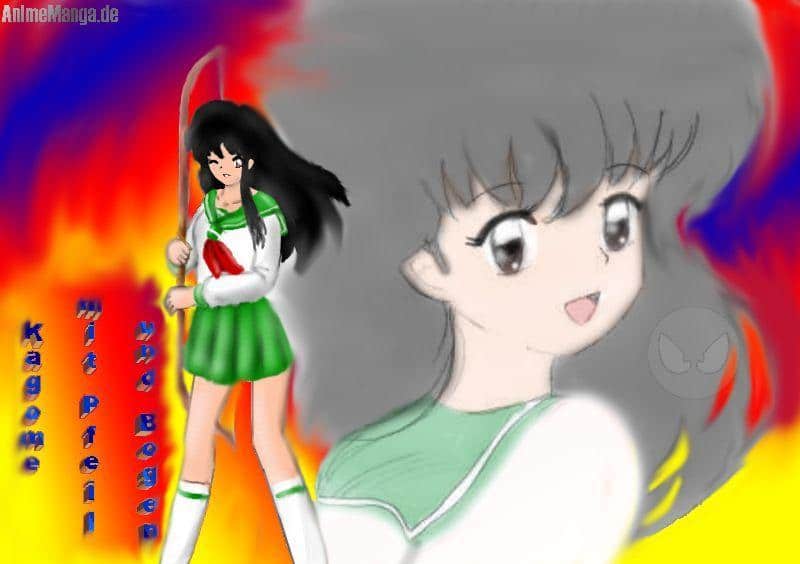 Kagome mit Pfeil und Bogen