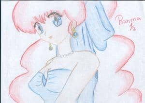 Ranma als Mädchen