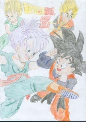 Trunks vs. Son Goten