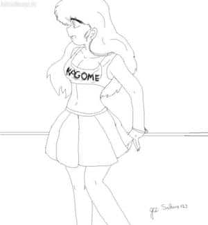 Kagome,die ich mit Paint gemalt habe