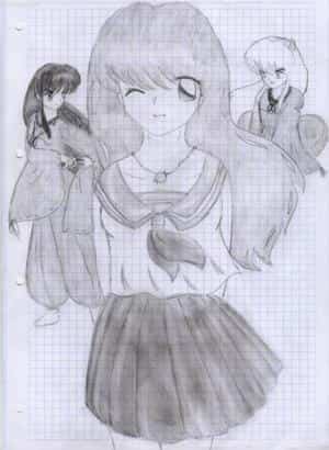 Kagome mit Inuyasha(s)