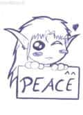 peace^^