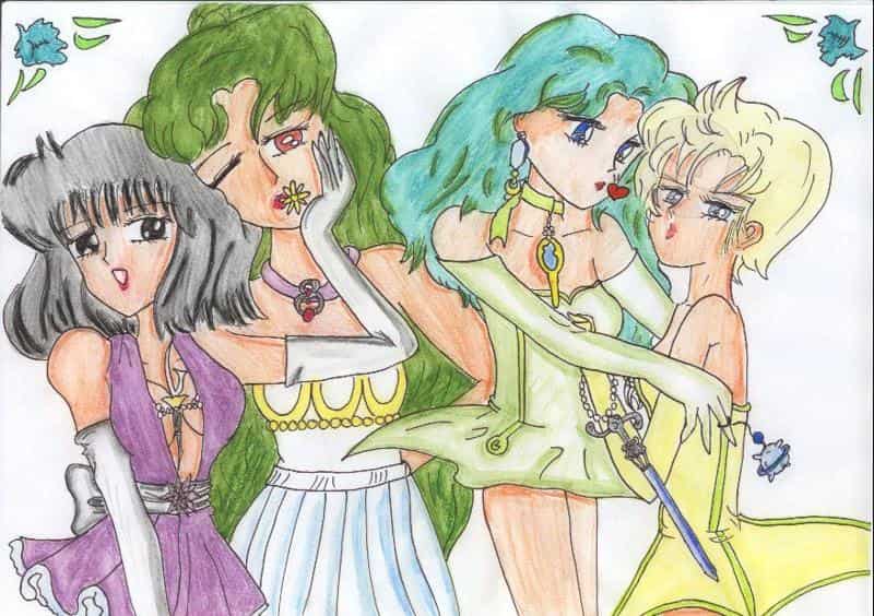 Outer Senshi Party
