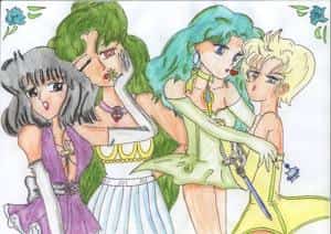 Outer Senshi Party
