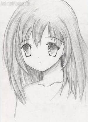 ~ Amane mit langen , offenen Haaren / Bild 49 xD ~