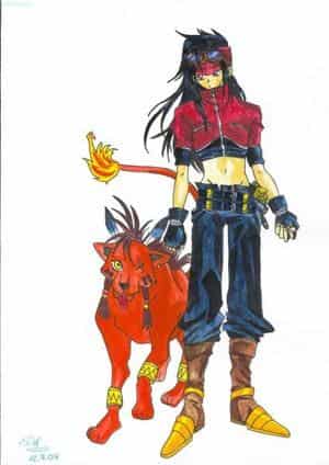 Red XIII und Vincent