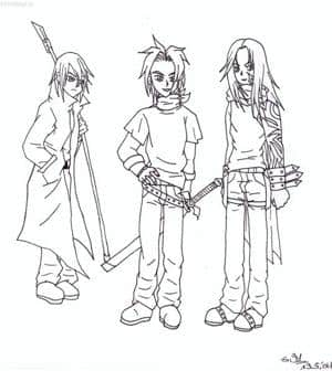 Mige, Nigel und Ville