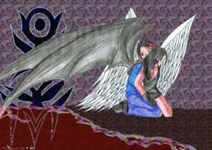 Ville und Sid (mit colorirten hintergrund)