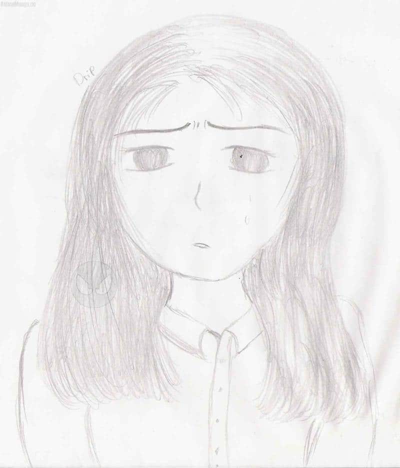 sieht auch traurig aus