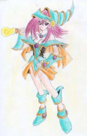 ne yuri-colo von nem schwarzen magiermädchen XD