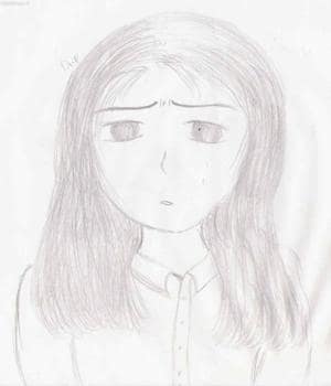 sieht auch traurig aus