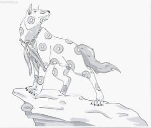 Sajen mit Rasterfolie ^^