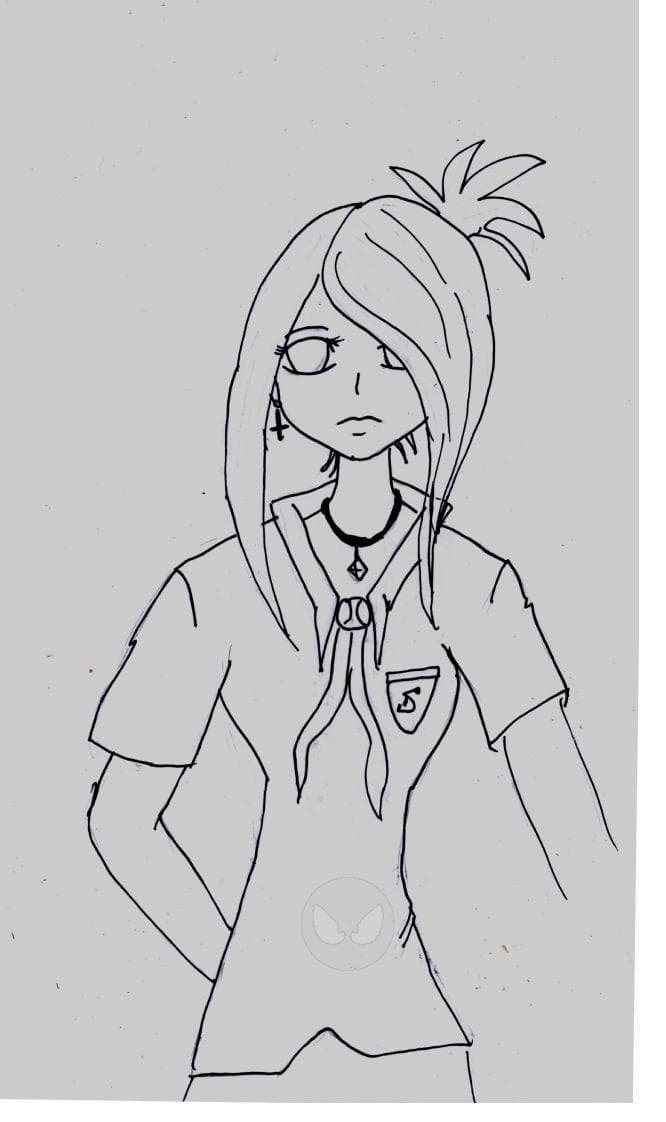 Skizze meines FF chars Yukari