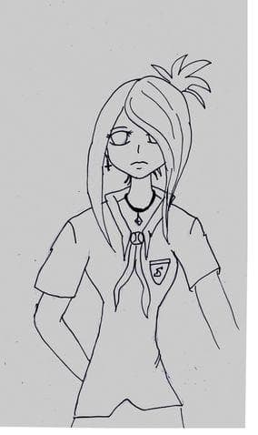 Skizze meines FF chars Yukari