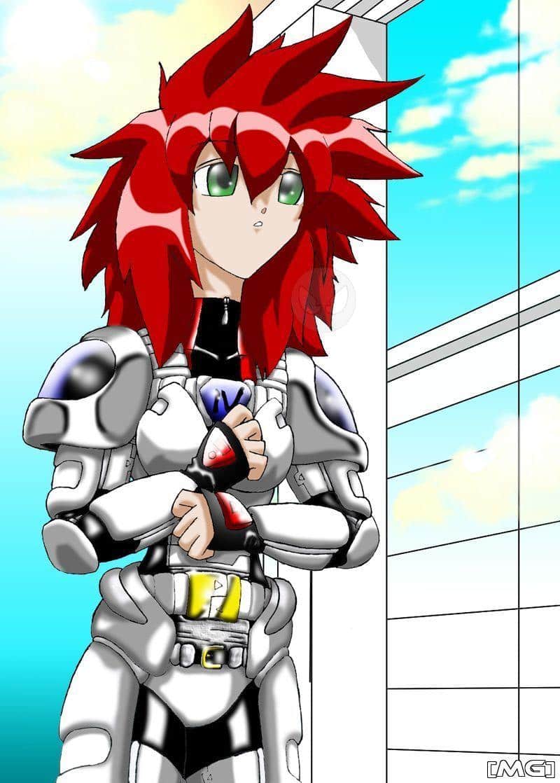 In voller Montur! Für WB.