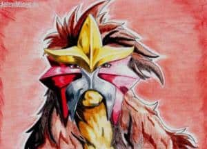 Entei-The Fire