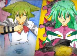 beyblade vs shaman king^^