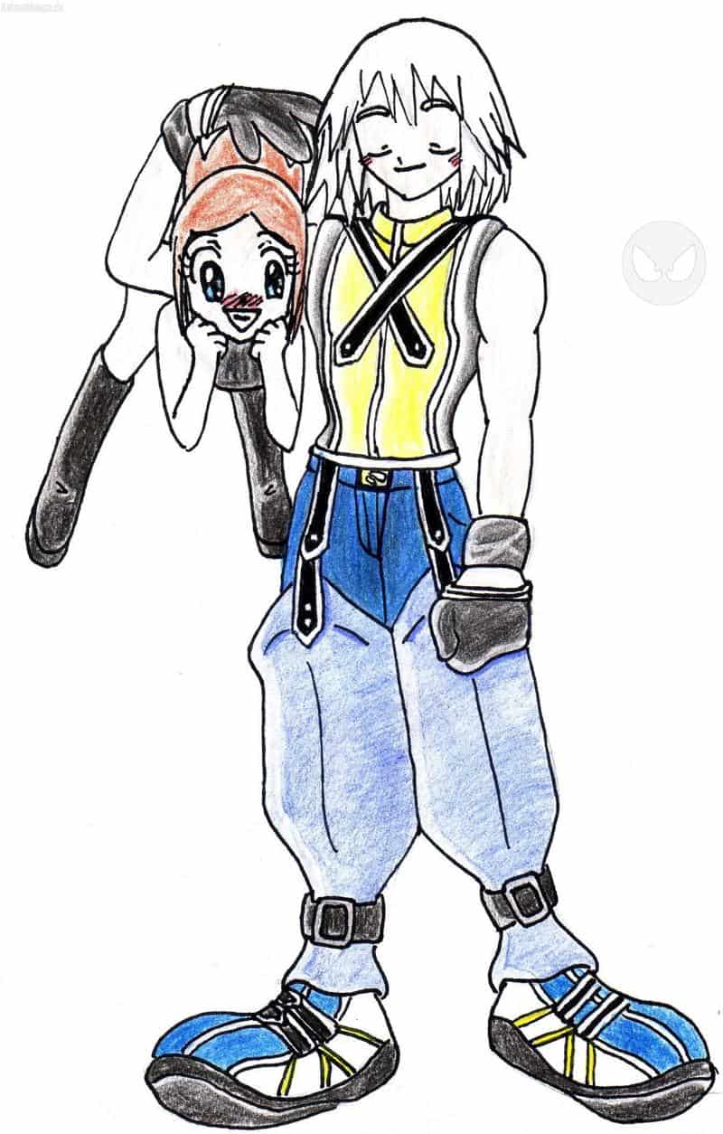 Riku lass mich runter! XD