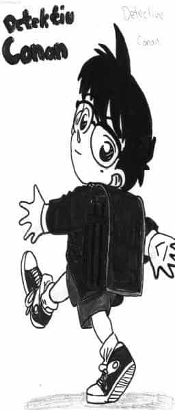 Conan geht zur Schule