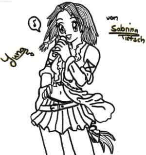 Yuna sing!!