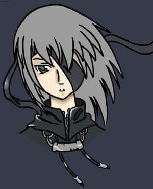 Der nicht ganz fertige gecolorte Riku aus KH2 in meinem Styl! Ò.ób