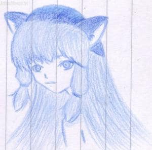 Neko in blau! x__x