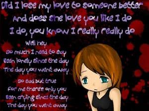 The day you went away