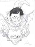 Son Gohan und sein Drachen von XxDragonAngelxX