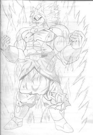 Son goku powert sich auf