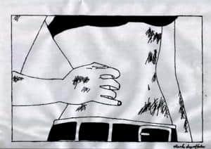 Nami einmal bauchfrei