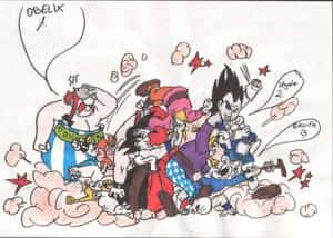 ordentliche keilerei