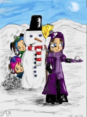 Schneeball Hinterlist!