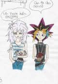 Yu-Gi und Baku mit Marik