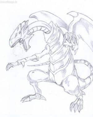 Laserball des blue-eyed white Dragon