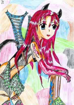 Teufeldämonin für Sweet-Chan