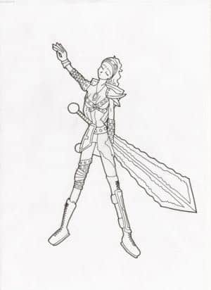 riesnschwertkämpferin!!! ^^"