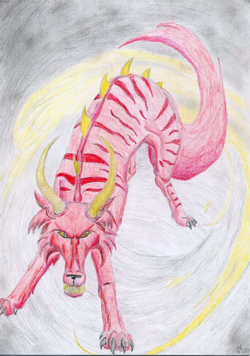 Dämonenwolf (oder:juhhuu!der scanner geht wieder!!)