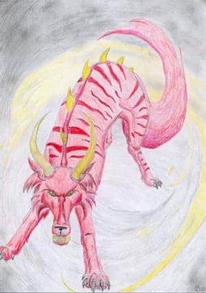 Dämonenwolf (oder:juhhuu!der scanner geht wieder!!)