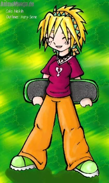 Skaterin f&uuml;r WB