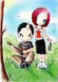 mich+mein freund in chibi*fg*