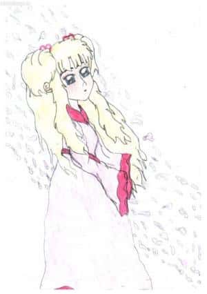 Allein in dem Kirchblütenregen