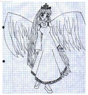 Kibo-chan als Engel^^