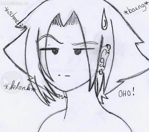 Yuki wieder mit Haarspray ^^"