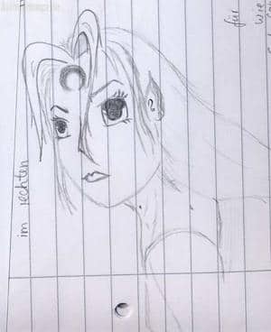 Mädel das sich umdreht...