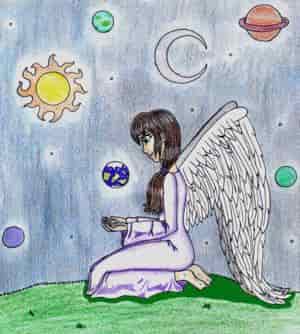 Schutzengel der Erde